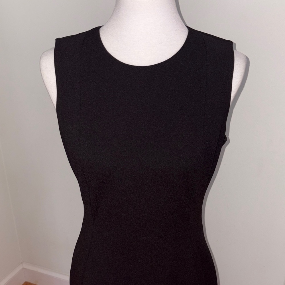 Calvin Klein Black Midi Sleeveless Dress - Picture 2 of 10